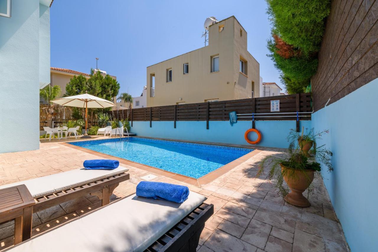 Villa Lela Serena By Ezoria Villas Протарас Экстерьер фото